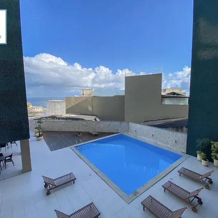 Flat Luxuoso-Piscina, Praia E Servico De Camareira Salvador Exterior foto